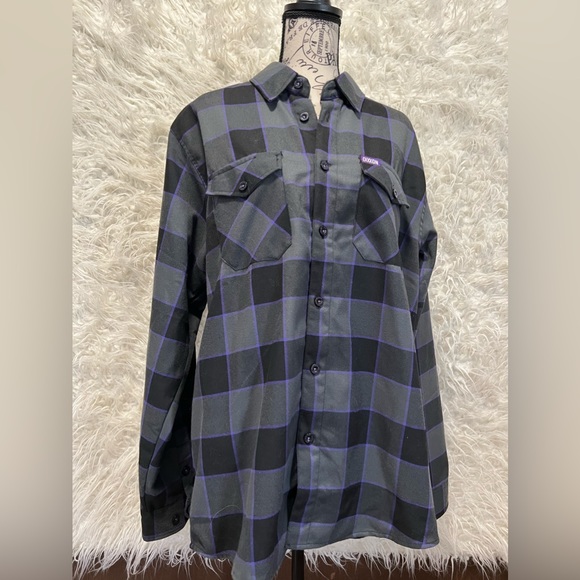 Men’s Dixxon Flannel Long Sleeve Button Up Shirt - Picture 1 of 6